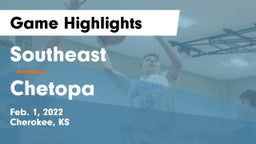 Southeast  vs Chetopa  Game Highlights - Feb. 1, 2022