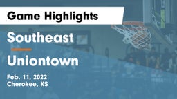 Southeast  vs Uniontown  Game Highlights - Feb. 11, 2022