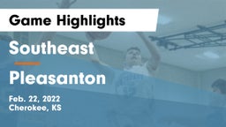 Southeast  vs Pleasanton  Game Highlights - Feb. 22, 2022