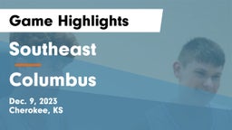 Southeast  vs Columbus  Game Highlights - Dec. 9, 2023