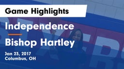 Independence  vs Bishop Hartley  Game Highlights - Jan 23, 2017