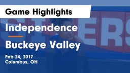 Independence  vs Buckeye Valley  Game Highlights - Feb 24, 2017