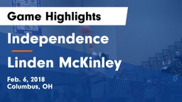 Independence  vs Linden McKinley Game Highlights - Feb. 6, 2018
