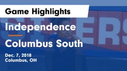 Independence  vs Columbus South  Game Highlights - Dec. 7, 2018