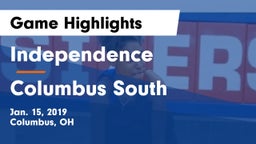 Independence  vs Columbus South  Game Highlights - Jan. 15, 2019