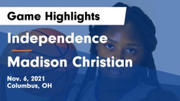 Independence  vs Madison Christian  Game Highlights - Nov. 6, 2021