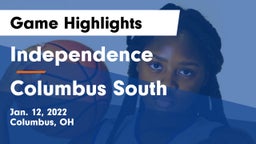 Independence  vs Columbus South  Game Highlights - Jan. 12, 2022