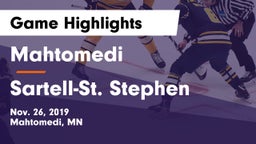 Mahtomedi  vs Sartell-St. Stephen  Game Highlights - Nov. 26, 2019