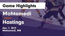 Mahtomedi  vs Hastings  Game Highlights - Dec. 7, 2019