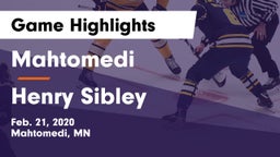 Mahtomedi  vs Henry Sibley  Game Highlights - Feb. 21, 2020