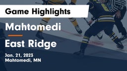 Mahtomedi  vs East Ridge  Game Highlights - Jan. 21, 2023