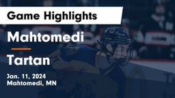 Mahtomedi  vs Tartan  Game Highlights - Jan. 11, 2024