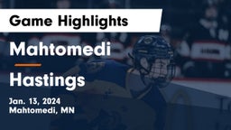 Mahtomedi  vs Hastings  Game Highlights - Jan. 13, 2024