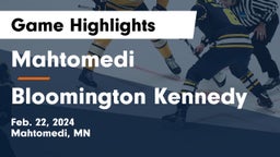 Mahtomedi  vs Bloomington Kennedy  Game Highlights - Feb. 22, 2024