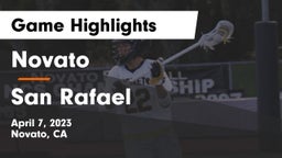 Novato  vs San Rafael  Game Highlights - April 7, 2023