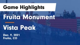 Fruita Monument  vs Vista Peak  Game Highlights - Dec. 9, 2021
