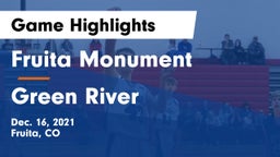 Fruita Monument  vs Green River  Game Highlights - Dec. 16, 2021