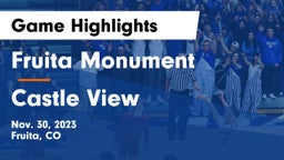 Fruita Monument  vs Castle View  Game Highlights - Nov. 30, 2023