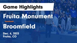 Fruita Monument  vs Broomfield  Game Highlights - Dec. 6, 2023