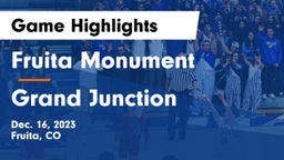 Fruita Monument  vs Grand Junction  Game Highlights - Dec. 16, 2023