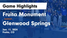 Fruita Monument  vs Glenwood Springs  Game Highlights - Jan. 11, 2024
