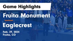 Fruita Monument  vs Eaglecrest  Game Highlights - Feb. 29, 2024