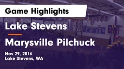 Lake Stevens  vs Marysville Pilchuck Game Highlights - Nov 29, 2016