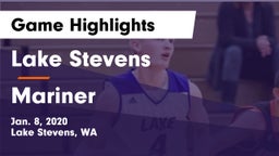 Lake Stevens  vs Mariner  Game Highlights - Jan. 8, 2020