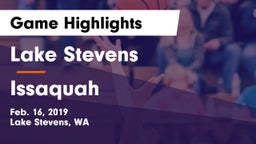 Lake Stevens  vs Issaquah  Game Highlights - Feb. 16, 2019