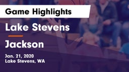 Lake Stevens  vs Jackson  Game Highlights - Jan. 21, 2020