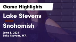 Lake Stevens  vs Snohomish  Game Highlights - June 3, 2021
