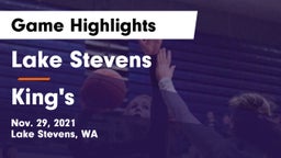 Lake Stevens  vs King's  Game Highlights - Nov. 29, 2021