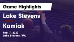 Lake Stevens  vs Kamiak  Game Highlights - Feb. 7, 2022