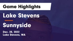 Lake Stevens  vs Sunnyside  Game Highlights - Dec. 28, 2022