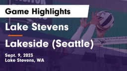 Lake Stevens  vs Lakeside  (Seattle) Game Highlights - Sept. 9, 2023
