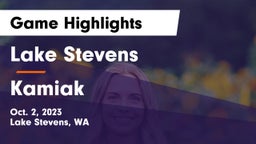 Lake Stevens  vs Kamiak Game Highlights - Oct. 2, 2023
