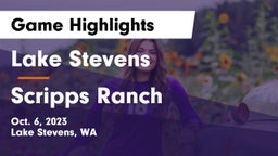 Lake Stevens  vs Scripps Ranch Game Highlights - Oct. 6, 2023