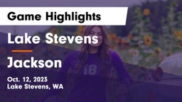 Lake Stevens  vs Jackson Game Highlights - Oct. 12, 2023