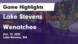 Lake Stevens  vs Wenatchee  Game Highlights - Oct. 19, 2023