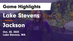 Lake Stevens  vs Jackson Game Highlights - Oct. 30, 2023