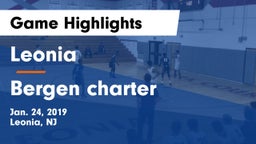 Leonia  vs Bergen charter  Game Highlights - Jan. 24, 2019