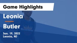Leonia  vs Butler  Game Highlights - Jan. 19, 2022