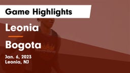 Leonia  vs Bogota  Game Highlights - Jan. 6, 2023