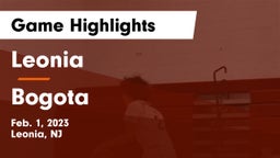 Leonia  vs Bogota  Game Highlights - Feb. 1, 2023