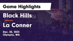 Black Hills  vs La Conner  Game Highlights - Dec. 30, 2023