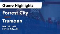 Forrest City  vs Trumann  Game Highlights - Dec. 28, 2023