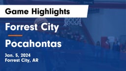 Forrest City  vs Pocahontas  Game Highlights - Jan. 5, 2024