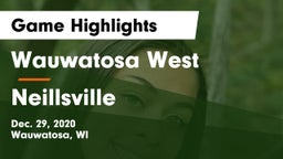 Wauwatosa West  vs Neillsville  Game Highlights - Dec. 29, 2020