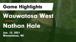 Wauwatosa West  vs Nathan Hale  Game Highlights - Jan. 12, 2021
