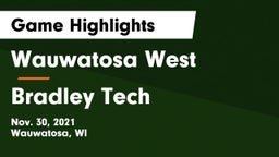 Wauwatosa West  vs Bradley Tech  Game Highlights - Nov. 30, 2021